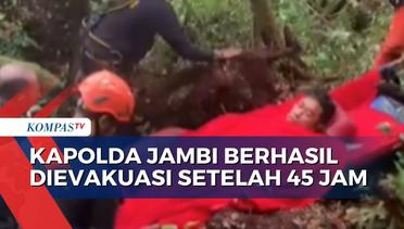 Berhasil Dievakuasi Setelah 45 Jam Berada di Hutan, Kondisi Kapolda Jambi Stabil