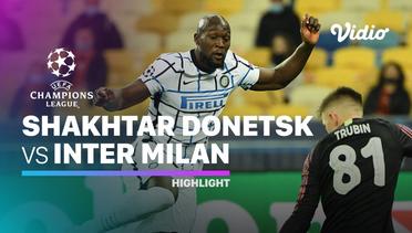 Highlight - Shakhtar Donetsk VS Internazionale Milan I UEFA Champions League 2020/2021