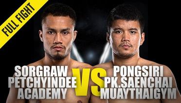 Sorgraw vs. Pongsiri PK | ONE Championship Full Fight