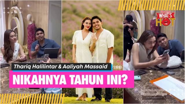 Thariq Halilintar & Aaliyah Massaid Sibuk Siapkan Pernikahan, Desainer Beri Bocoran Tanggal
