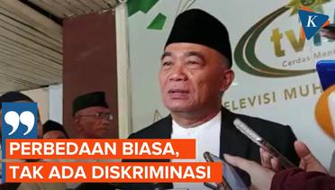 Menko PMK Muhadjir Ungkap Beda Lebaran Muhammadiyah dan Pemerintah Hal Biasa