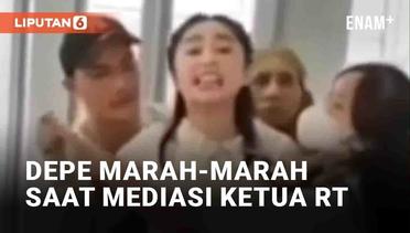 Dewi Perssik Marah-Marah Saat Mediasi dengan Ketua RT Usai Dugaan Penolakan Sapi Kurban