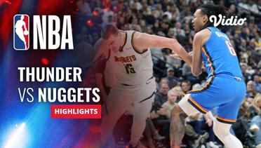Oklahoma City Thunder vs Denver Nuggets - Highlights | NBA Regular Season 2023/24