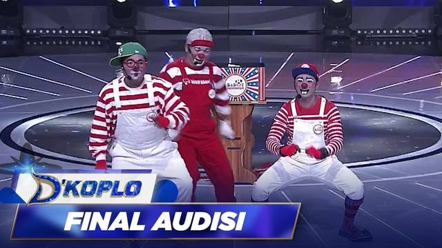 Bikin Takjub!! Aksi Aku Badut Indonesia Mancing Ikan Dalam Kolam!! | Final Audition D'Koplo 2023