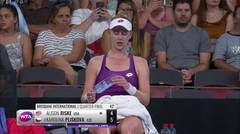 Match Highlight | Alison Riske 0 vs 2 Karolina Pliskova | WTA Brisbane International 2020