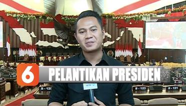 Batik Nusantara Hiasi Venue Pelantikan Presiden dan Wapres - Liputan 6 Siang