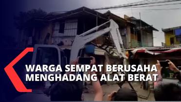 Eksekusi Lahan Sengketa di Cengkareng Diwarnai Adu Mulut dan Berujung Ricuh!