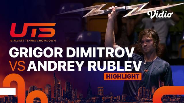 Highlights | Final: G-Unit9 (Grigor Dimitrov) vs Rublo (Andrey Rublev) | Ultimate Tennis Showdown 2023
