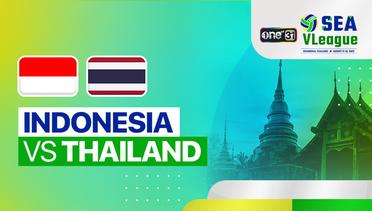 Full Match | Putri: Indonesia vs Thailand | SEA VLeague - Thailand