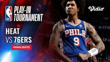 Miami Heat vs Philadelphia 76ers - Highlights | NBA Play-In Tournament 2023/24