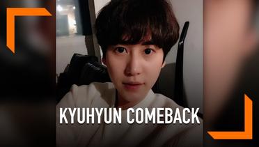 Selesai Wamil, Kyuhyun 'SUJU' Siapkan Album Baru
