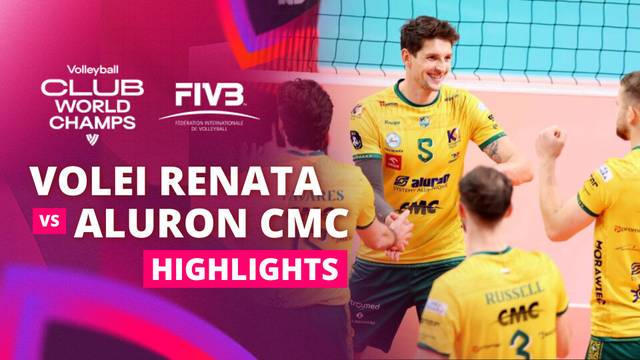Volei Renata vs Aluron CMC Warta Zawiercie - Highlight | FIVB Men's Volleyball Club World Championship 2025