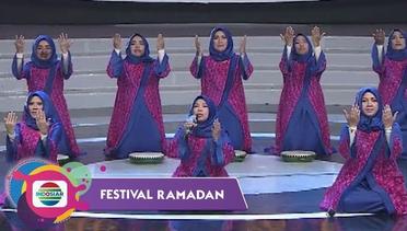 SEMANGAT LUAR BIASA! Ibu-Ibu ala Uswatun Hasanah Bikin Nassar Menghayati | Festival Ramadhan