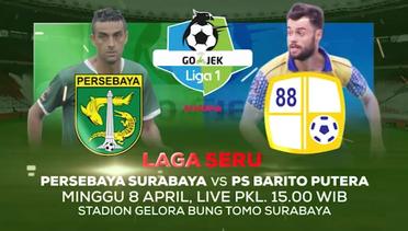 Persebaya Surabaya vs Barito Putera, Live 8 April 2018, hanya di Indosiar