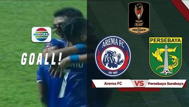 GOLLL!! Nur Hardianto Tuntaskan Tendangan Hingga Bersarang Di Gawang Persebaya!! 1-0 Untuk Arema - Final Piala Presiden