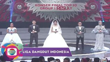Liga Dangdut Indonesia - Konser Final Top 10 Group 1 Result