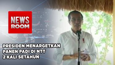 Presiden Jokowi Tinjau Lumbung Pangan Di NTT