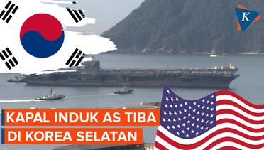 Kapal Induk AS Tiba di Korea Selatan untuk Latihan Bersama