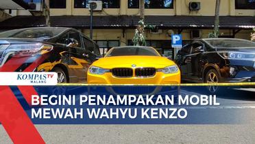 3 Mobil Wahyu Kenzo Disita  Polresta Malang Kota