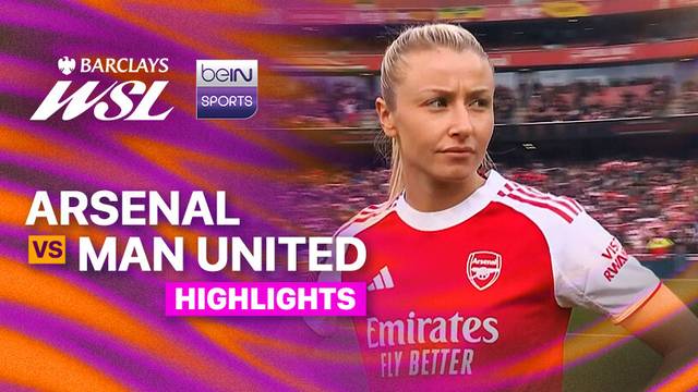 Arsenal vs Man United - Highlight | Women's Super League 2025/26