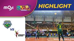 Gresik Petrokimia Pupuk VS Jakarta Pertamina Fastron (3-2) | Highlight PLN Mobile Proliga 2023