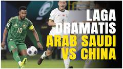 Momen Timnas Arab Saudi Menang Dramatis Kontra China, Buat Timnas Indonesia Turun ke Posisi 4
