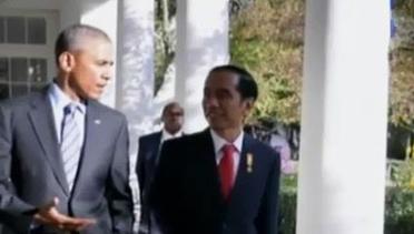 Pertemuan Obama-Jokowi di Rose Garden Jadi Trending Topic