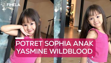 Potret Sophia Anak Yasmine Wildblood Pose Cantik dengan Poni Baru, Menggemaskan