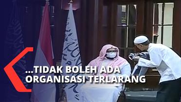 Tanggapi soal Bendera Mirip HTI, Wagub DKI Jakarta Riza Patria: Tidak Boleh Ada Organisasi Terlarang