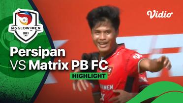 Highlight - Persipan 0 vs 1 Matrix PB FC | Liga 3 2021/2022