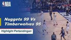NBA I Cuplikan Pertandingan : Nuggets 99 cv Timberwolves 95