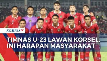 Masyarakat Indonesia Harap Timnas U-23 Bisa Kalahkan Korsel di Perempat Final Piala Asia