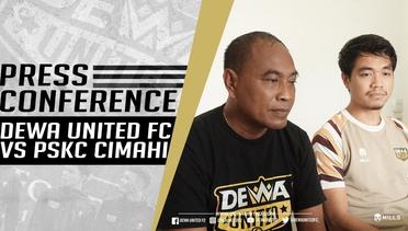 PRE MATCH - PRESS CONFERENCE | DEWA UNITED FC VS PSKC CIMAHI | MATCHWEEK 4 LIGA 2 INDONESIA