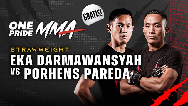 Eka Darmawansyah vs Porhens Pareda - Full Match | One Pride 89