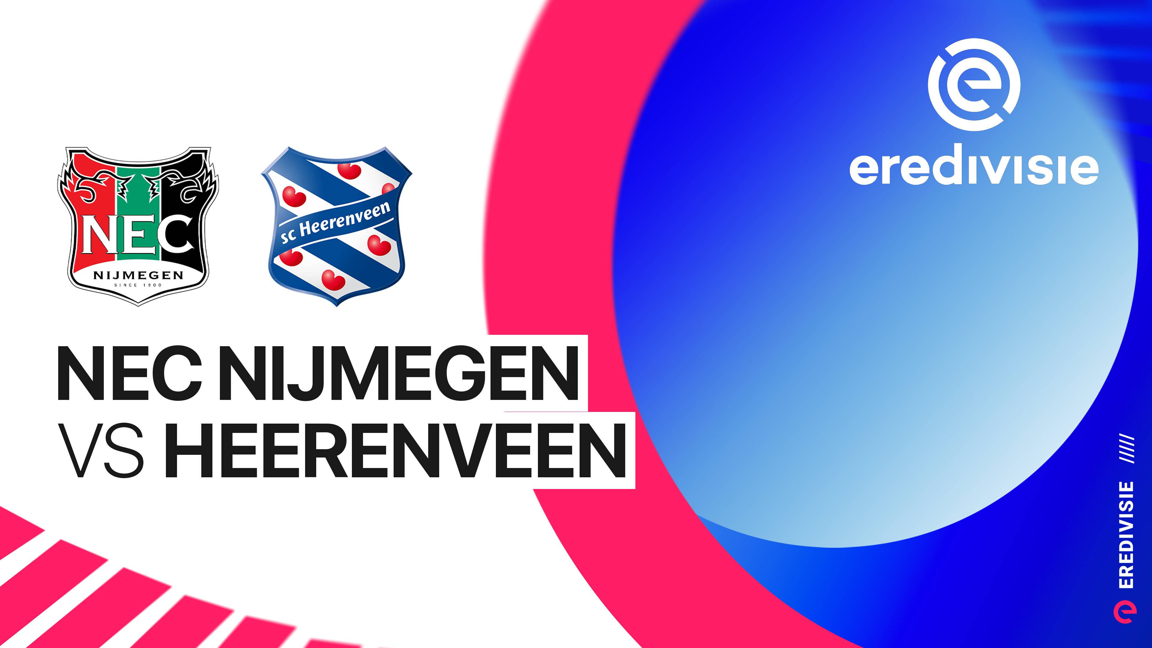 NEC Nijmegen vs Heerenveen
