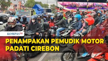Info Mudik Lebaran 2024, Pemudik Sepeda Motor Mulai Padati Cirebon
