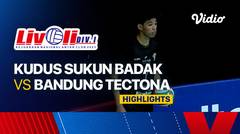 Putra: Kudus Sukun Badak VS Bandung Tectona - Highlights | Livoli Divisi 1 2023