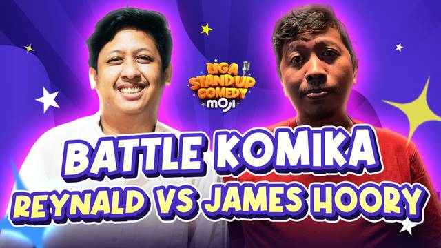 Reynaldi Bahar (Depok) vs James Hoory (Jakpus) | Liga Stand Up Comedy Moji Episode 13