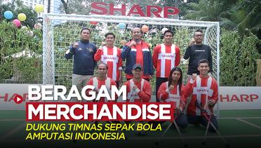 Beragam Merchandise untuk Dukung Timnas Sepak Bola Amputasi Indonesia