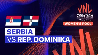 Full Match | Serbia vs Republik Dominika | Women’s Volleyball Nations League 2023