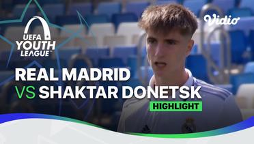 Highlights - Real Madrid vs Shakhtar Donetsk | UEFA Youth League 2022/23