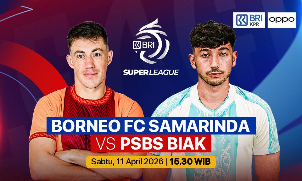 Borneo FC Samarinda vs PSBS Biak