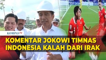 Komentar Presiden Jokowi usai Timnas Indonesia Kalah Melawan Irak di Piala Asia
