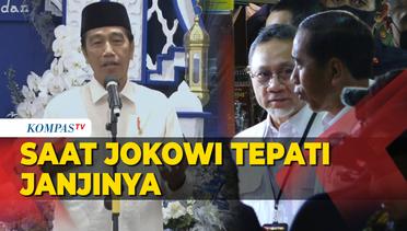 Saat Jokowi Tepati Janji Ajak Zulkifli Hasan Blusukan ke Pasar