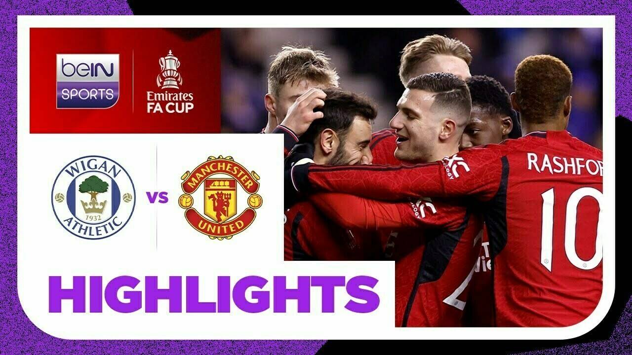 Wigan Athletic vs Manchester United - Highlights | FA Cup 2023/24 | Vidio