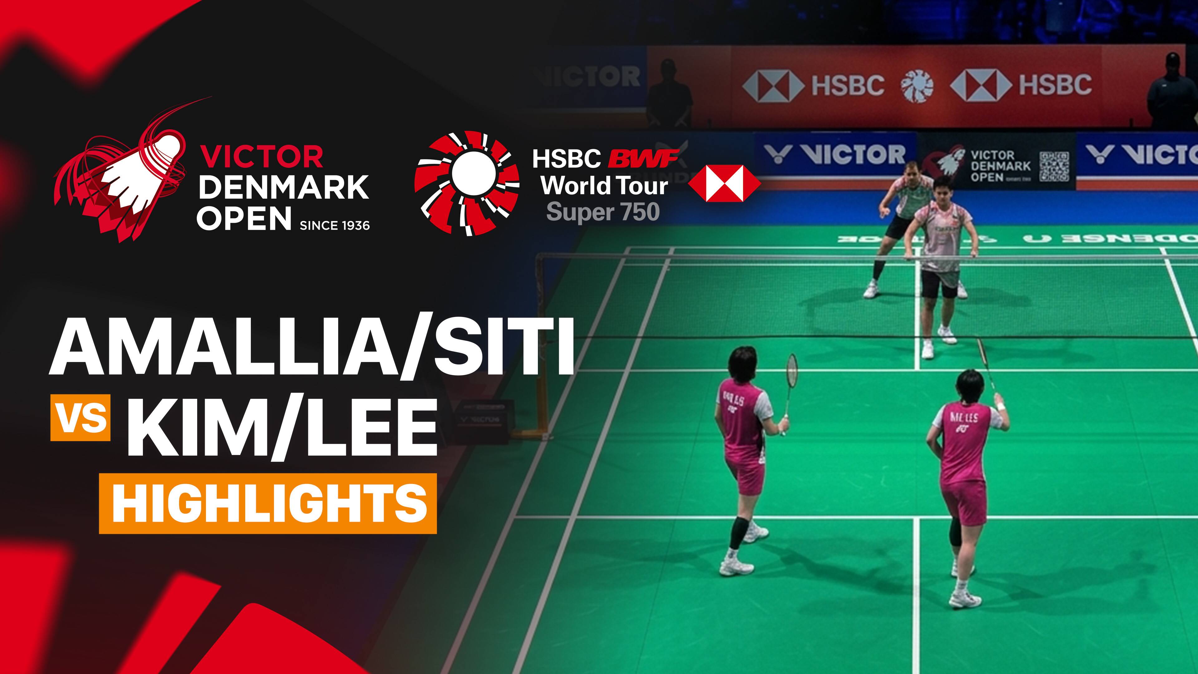 Amallia Cahaya Pratiwi/Siti Fadia Silva Ramadhanti (INA) vs Kim Yu Jung/Lee Yu Lim (KOR) - Women's Doubles Round of 32 | VICTOR Denmark Open 2026