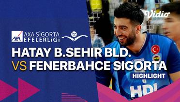 Highlights | Hatay B.Sehir BLD. vs Fenerbahce HDI Sigorta | Men's Turkish League 2022/23