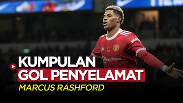 Marcus Rashford Sang Dewa Penyelamat, Berikut 6 Gol Telatnya yang Menangkan Manchester United
