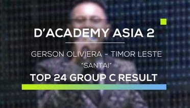 Gerson Oliveira, Timor Leste - Santai (D'Academy Asia 2)