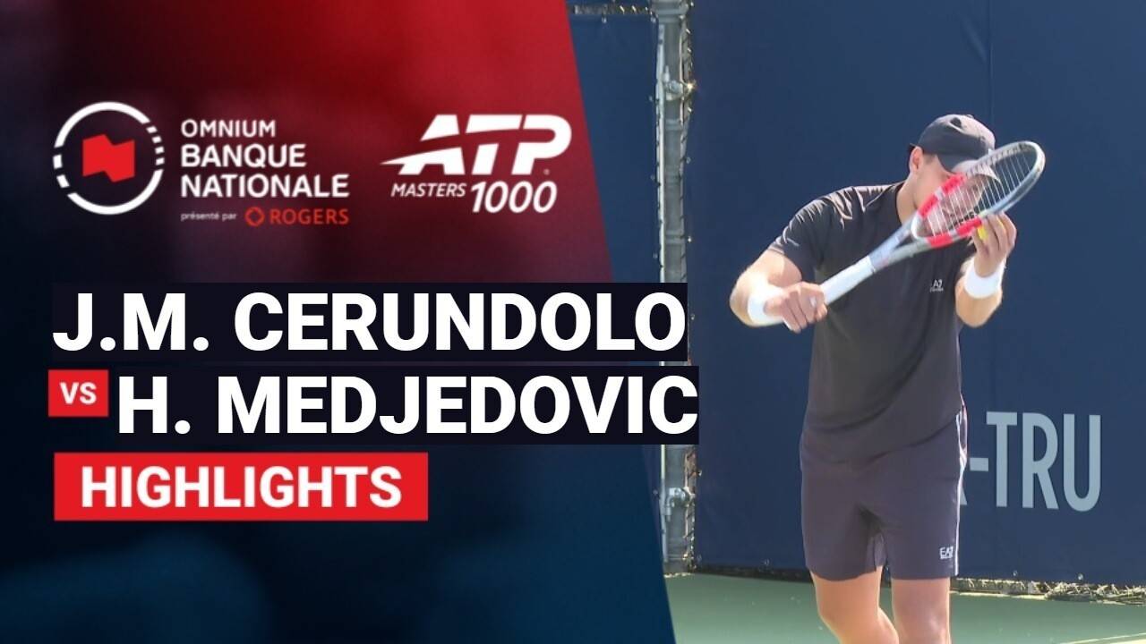 Juan Manuel Cerundolo vs Hamad Medjedovic - Round 1 (Court 2) | ATP 1000: National Bank Open presented by Rogers 2026